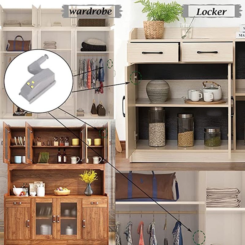 Osvětlete své skříně automaticky s naprostou jednoduchostí