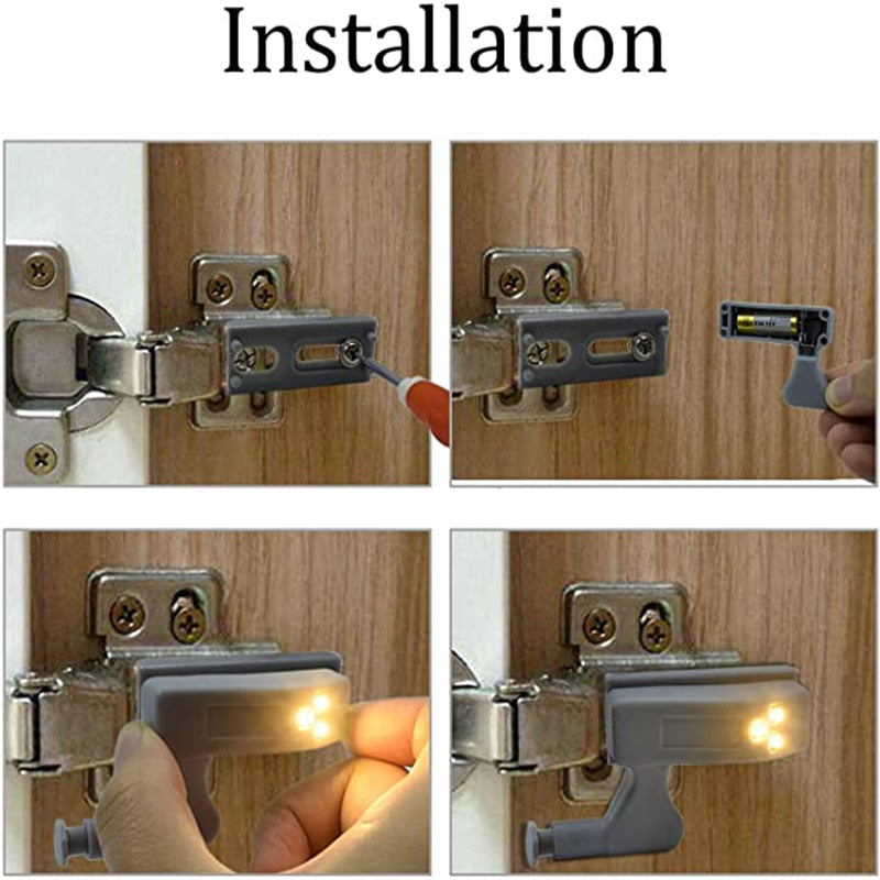 Osvětlete své skříně automaticky s naprostou jednoduchostí