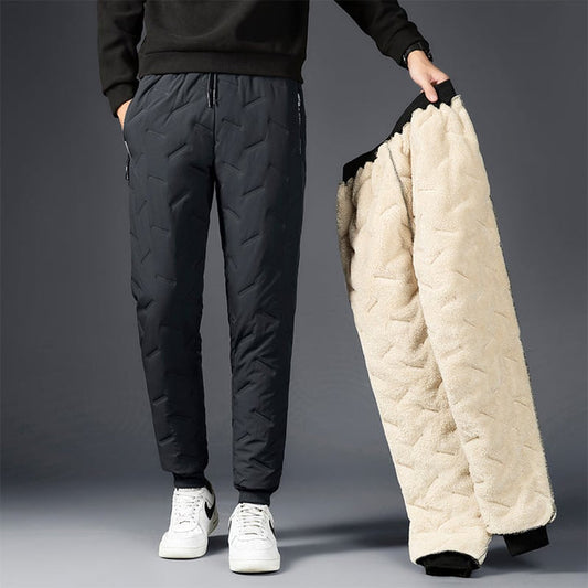 Unisex winter fleece broek 