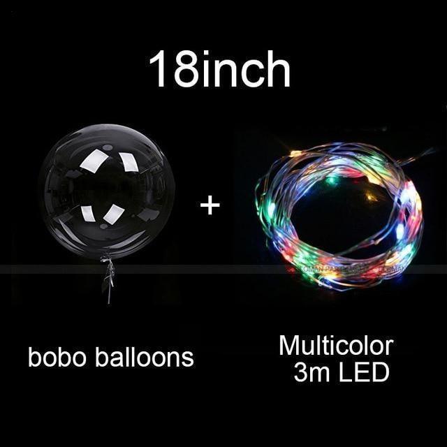 LED balony wielokrotnego użytku do oświetlania twoich imprez (X10) 